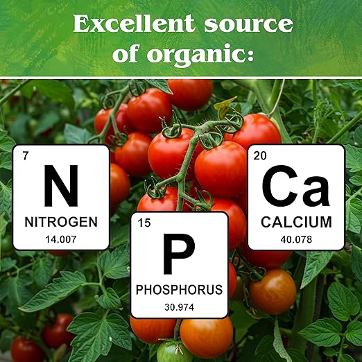 Down To Earth All Natural Fertilizers Organic Fish Bone Meal - High Phosphorus Plant Food for Buds, Bulbs, Blooms, Flower Beds 4-12-0, 40 lb