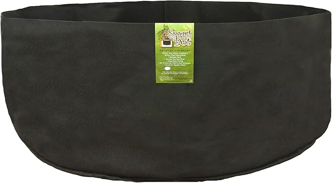 Smart Pots 1,000-Gallon Smart Pot Soft-Sided Container, Black