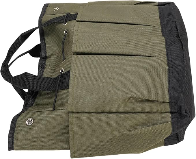 Garden Tool Bag Durable Garden Organizer for Outdoor Camping, Oxford Cloth Tool Holder for Gardeners (Green Aluminum Alloy)