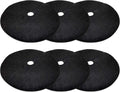 EBaokuup 6 Pack 28.3 Inch Non-Woven Tree Mulch Ring - Degradable Tree Protector Mat, Reusable Tree Weed Barrier Mat for Root Protection