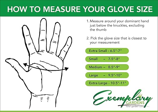 Rose Pruning Gloves for Men and Women - Thorn Proof Goatskin Leather Gardening Gloves with Gauntlet (Large, Brown)