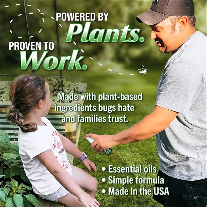 Bug Soother Natural Insect Repellent Spray – DEET-Free Mosquito & Bug Spray – Family-Safe, Plant-Based Protection | for Mosquitoes, Gnats & No-See-Ums - 16 oz. Refill Bottle