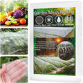 Ultra Fine Garden Netting, 4x25Ft Mesh Plant Netting Pest Barrier for Garden Protection Row Cover Raised Bed Screen Mesh Greenhouse Mosquito Net, Protecting Tree Plants Vegetable Flowers Fruits