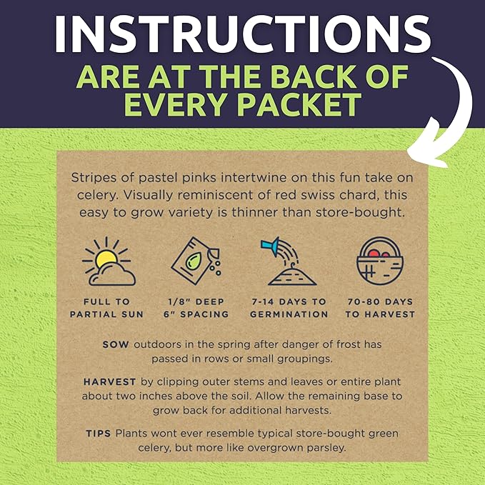 Organic Asian Garden Seeds Variety Pack - 10 Individual Packs - 2026 Season - Thai Basil, Bekana Mustard, Daikon Radish and More! for Indoor & Outdoor Planting (Non-GMO, Certified Organic)