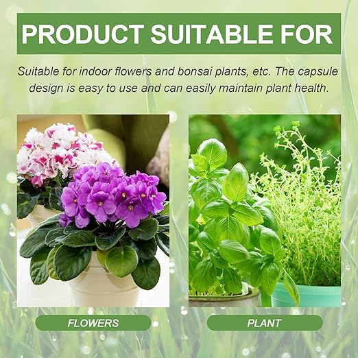 Liquid Plant Food, 1.05 oz All Purpose Liquid Plant Food, Flower Potting Green Leaf Growth Nutrient Solution, Plant Fertilizer Supplement for House Plants, Flowers, Vegetables Succulents