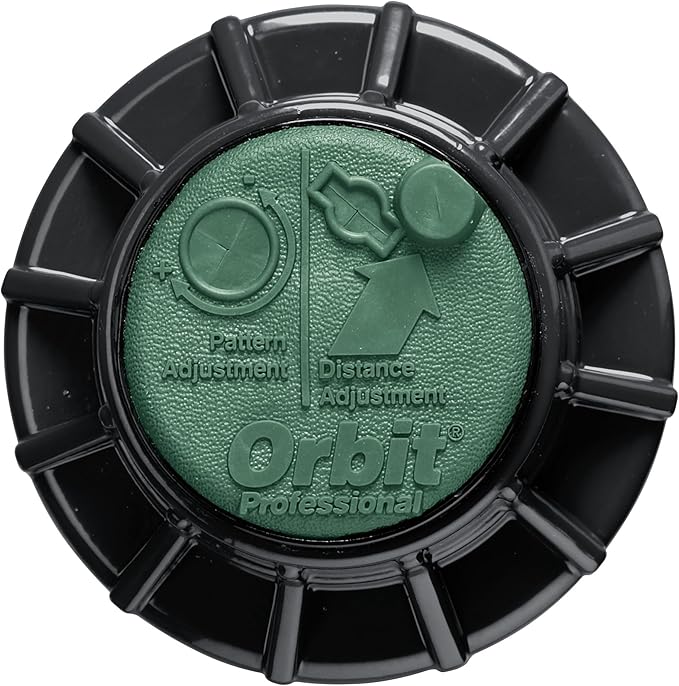 Orbit Voyager II Professional Pop-Up Gear-Drive Rotor Sprinkler | 3/4" Inlet | Adjustable 40-360° Pattern | 35-55 ft Coverage Range | Includes Adjustment Key | Model 91561