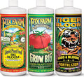 FoxFarm Soil Liquid Trio Pack - Big Bloom, Grow Big, Tiger Bloom Fertilizers for Vigorous Plant Growth, Bud Development & Abundant Fruit - Complete Liquid Plant Food Set - 3 Quart Bottles