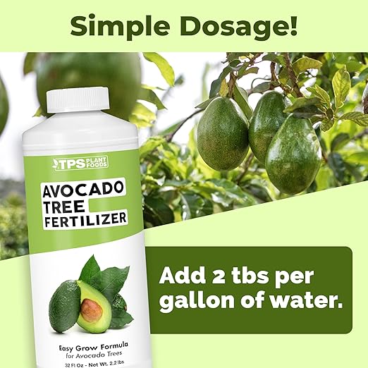 Avocado Tree Fertilizer, Complete Liquid Avocado Plant Food, 32 oz (1 Quart)