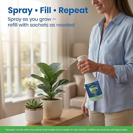 GrowSafe Bio-Pesticide, Organic and Natural Miticide, Fungicide and Insecticide (Ready-to-Use 24 fl.oz)