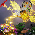 ostritec Mothers Day Gifts, Solar Lanterns Garden Decor Sunflower Lights, Large Hanging Lantern with Shepherd Hook, Waterproof Outdoor Decor for Landscape Pathway Yard, Gifts for Mom Women