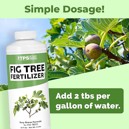 Fig Tree Fertilizer for Fig Trees, Great for Other Ficus Tree Varieties, Liquid Fertilizer by TPS Plant Foods, 32 oz (1 Quart)