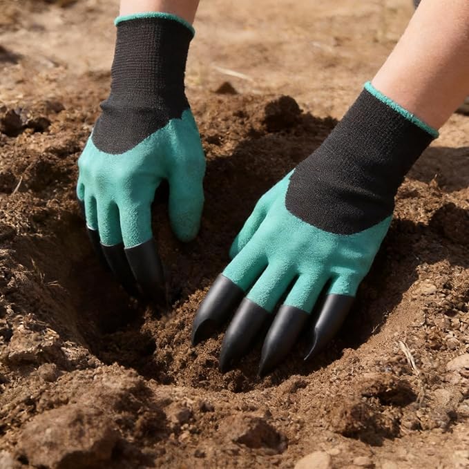 Gardening Gloves with Claw,Planting Waterproof Gardening Gloves,for Digging in The Garden,