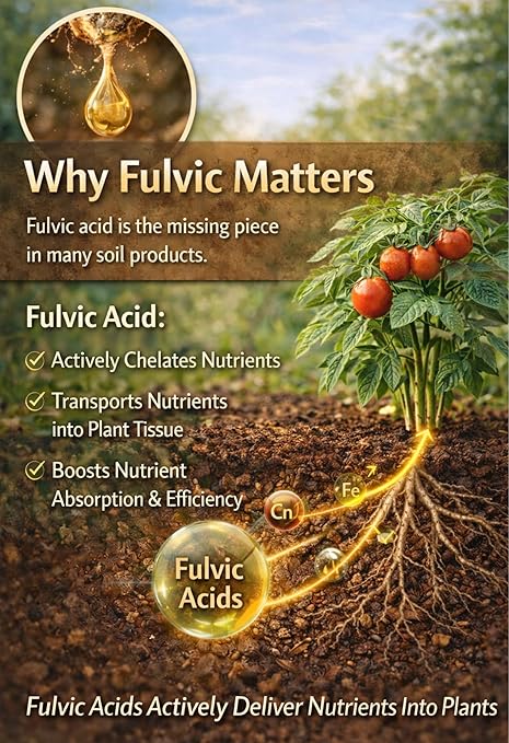Soil Renewal – Humic & Fulvic Acid Soil Conditioner Concentrate Quart
