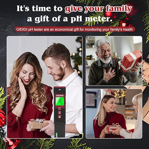 Digital pH Meter for Water, High Accuracy UL-Certified pH Tester with Color LCD Backlit Display and pH Test Strips, Water Quality Tester for Pool, Hydroponics, Aquarium, Hot Tub, Drinking Water