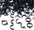 200Pcs Garden Vine Plant Support Clips,Plastic Fixing Clips for Securing and Training Climbing Plants,Tomatoes,Grapes,Vine Vegetables and Potted Plant (200, Black)
