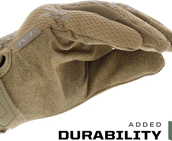 Mechanix Wear Original Tactical Glove - High Performance Anti-Slip Grip Safety Gloves - Impact Resistant & Touchscreen Capable - Medium - Coyote Brown