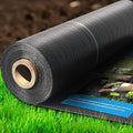 Weed Barrier Landscape Fabric Heavy Duty，Garden Fabric Weed Barrier，Black Mulch for Landscaping, Weed Blocker Fabric Garden Bed Cover Garden Supplies (1.3ft x 100ft)