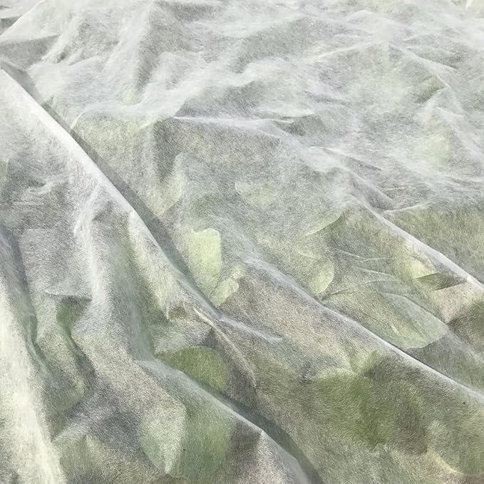 Agfabric Plant Covers Freeze Protection Row Cover 1.2oz 6'x50' Frost Blanket for Freeze Protection,Frost Cloth for Plants,White