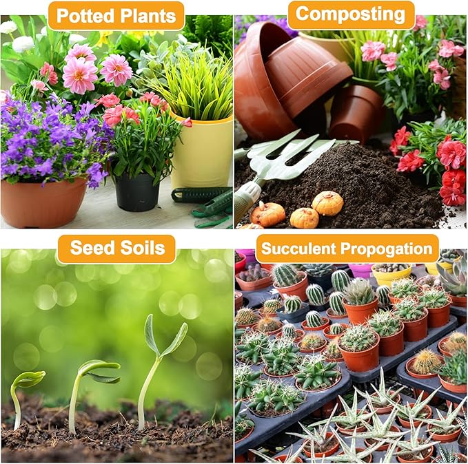 Organic Coco Coir 9 Pcs Compressed Coconut Coir Bricks Coconut Fiber Husk Substrate Mulch Coconut Bark Core Growing Medium Peat Moss Soil High Nutrition for Plants Gardening Seed Starting Soil Mix