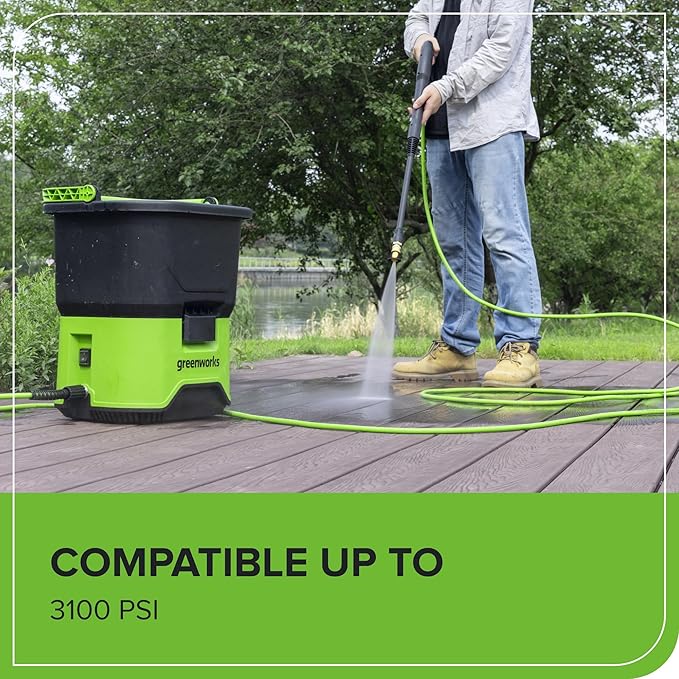 Greenworks 25ft Green HIgh-Pressure Hose