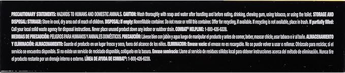 Combat Source Kill Max R2 Large Roach Bait, Black, 8 Count (Pack of 2)