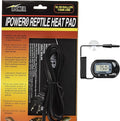 iPower 6 by 8-Inch 8W Reptile Heat Mat, LCD Digital Aquarium Thermometer, Under Tank Warmer Terrarium Heat Pad for Turtles Lizards Frogs and Other Small Animals, Multi Sizes