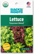Back to The Roots 100% Organic Seed Packet - Lettuce 'Gourmet Blend' 420mg