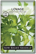Sow Right Seeds - Lovage Seed for Planting - Culinary Herb to Plant in Your Home Herb Garden - Indoors or Outdoors - Flavorful and Productive Greens - Non-GMO Heirloom Seeds - Great Gardening Gift (1)