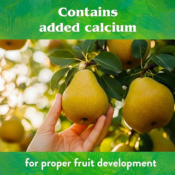 Down To Earth All Natural Fertilizers Organic Fruit Tree - Plant Food for Apples, Pears, Plums and Tropical Fruit Trees 6-2-4, 25 lb