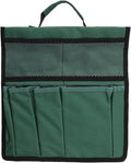 Gavigain Garden Tool Storage Bag 600D Oxford Cloth Foldable Portable Gardening Tote with Multiple Pockets for Outdoor Garden (Blackish Green)