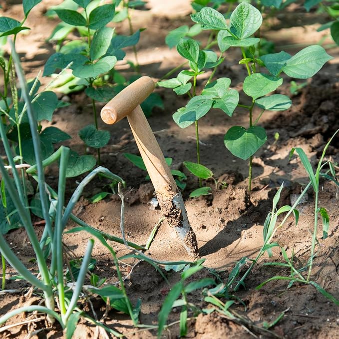 Gardening Planting Tool Set, Convenient for Digging Holes/Filling pits - with Depth Marking, More evenly Plants Tulips, Daffodils, Dahlias, for Planting Bulbs, Moving Plants (Light Green Suit)