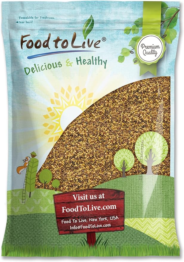 Food to Live - Antioxidant Mix of Sprouting Seeds, 10 Pounds — Broccoli, Clover, Alfalfa, Kosher, Raw, Vegan
