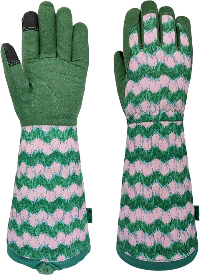 Long Gardening Garden Gloves,Thorn-proof&Puncture Resistance Rose Cactus Gauntlet Glove for Gardener,Gifts