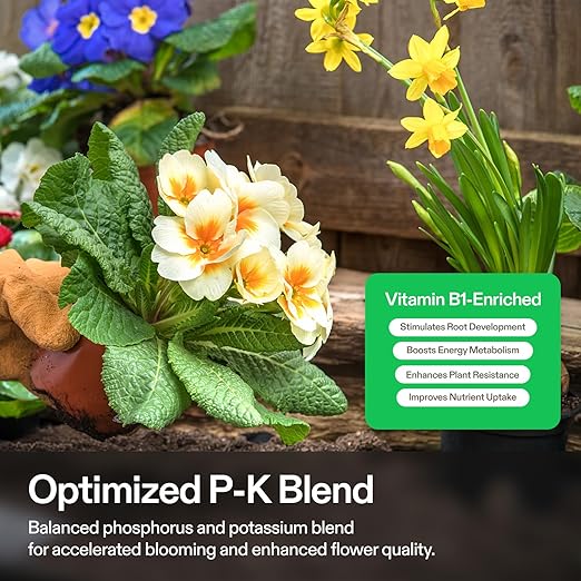 VIVOSUN All-in-One Concentrated Plant Additive NutriBoost (0-0-1) All-Purpose Liquid Fertilizer and Bloom Juice (0-6-4), Flowering Supplement Liquid Fertilizer for Flowering Stage, Concentrated Plant