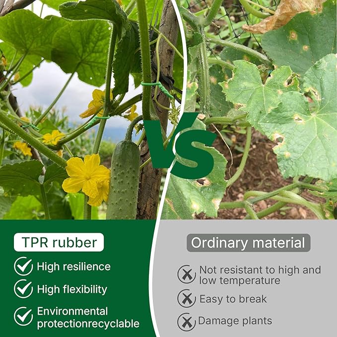 101 Feet Green Soft Plant Tie - 2.5mm Flexible Twist Garden Wire for Climbing Plants, Tomatoes, Bonsai & Office/Home Organizing