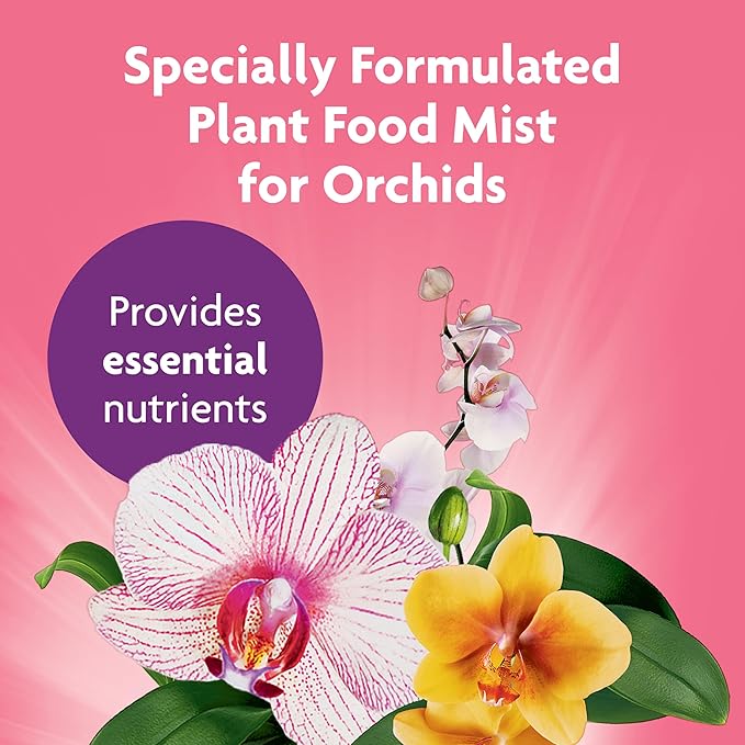 Miracle-Gro Ready-To-Use Orchid Plant Food Mist, 8 oz., Orchid Food Feeds Plants Instantly, 2-Pack