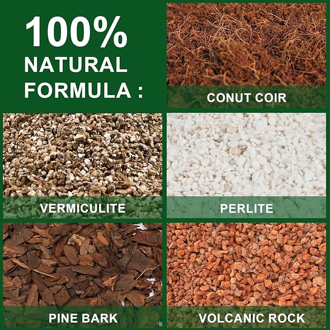 Organic Desert Rose Potting Soil Mix for Healthy Growth 2qt- 100% Natural Potting Mix - Specially Formulated Nutrient-Rich Plant Soil for Desert Rose Plant