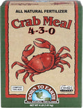 Down To Earth All Natural Fertilizers Organic Crab Meal - Plant Food for Vegetable Gardens and Flower Beds 4-3-0, 4 lb