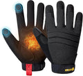KAYGO Insulated Mechanic Work Gloves,KG127W Winter Thermal Safety Work Gloves for Men and Women, Double Lining,Heavy duty,Improved dexterity,Excellent Grip,Ideal for outdoor jobs,XL