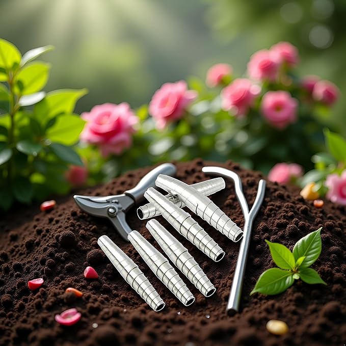 6Pcs Replacement Volute Spring Stainless Steel Pruner Replacement Spring, Universal Type Manual Replacement Spring, Replacement Volute Spring for Garden Secateurs Hand Tools, Gardening Scissors