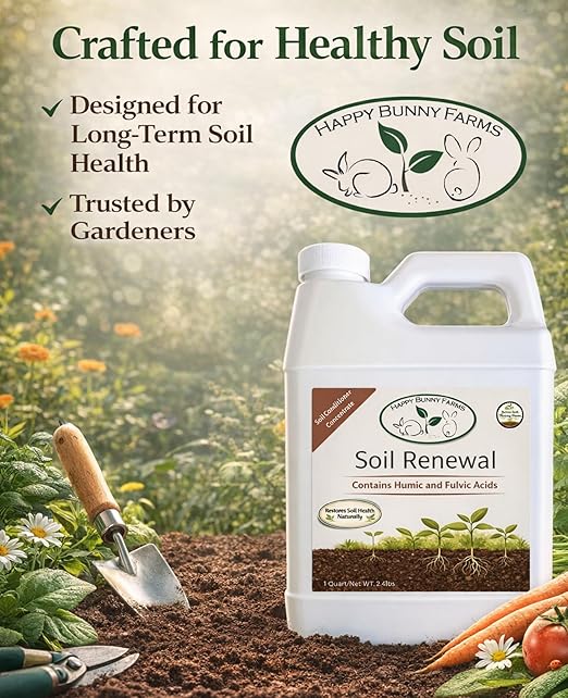 Soil Renewal – Humic & Fulvic Acid Soil Conditioner Concentrate Quart