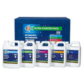 FOOP Nutes Veg & Bloom Starter Pack: Get Fat Roots, Thick Stalks, Tight Buds, Awesome Terpenes, and an Explosion of Trichomes | Certified Organic | Five 32oz Bottles