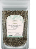 Starwest Botanicals Dried California Poppy Herb Organic - Loose Leaf, Use for Tea, Natural Herbal Blends, & Tinctures, Cut & Sifted, Certified Kosher, Non-GMO - 4 oz Pouch