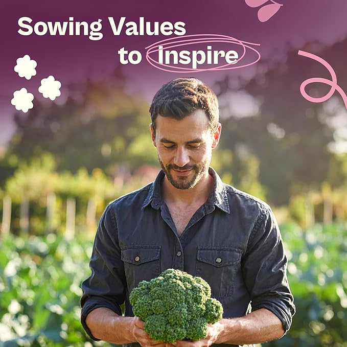 SVI 800 Calabrese Broccoli Seeds for Sprouting (Brassica oleracea VAR. capitata) - Green Broccoli Sprouts Seed Packets - Non-GMO Heirloom Vegetable Seeds for Planting Outdoors & Indoors Garden
