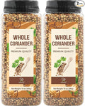 Soeos Coriander Seeds, 20 Oz (568g), Whole Coriander, Fresh Aromatic Coriander Seed for Cooking, Versatile Corianders Spice for Kitchen (Pack Of 2)