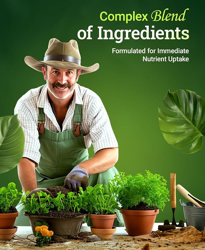 FoxFarm Bush Doctor Microbe Brew - Liquid Microbial Inoculant for Plants - Enhance Root Efficiency & Nutrient Uptake - Supports Hydroponic & Soil Applications for Flowers, Vegetables & Trees -1 Gallon