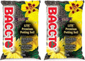 Michigan Peat 1420 Baccto Lite Premium Potting Soil for Indoor Outdoor Gardening, Seed Starting, Propagation, and More, 20 Quart Bag (2 Pack)