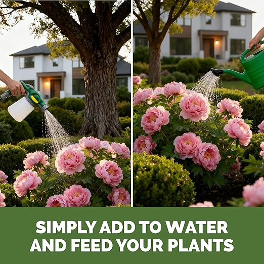 Plant Food Outdoor – Liquid Plant Fertilizer for All Plants, Vigorous Growth & Strong Roots, 32 oz