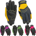 Safety Work Gloves for Men&Women,Utility Working Gloves,Mechanic Gloves,Yard Work Gloves,Performance Fit,Touchscreen