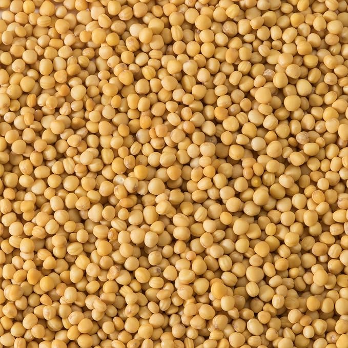 McCormick Gourmet Collection Yellow Mustard Seed, Organic, Non GMO, Our Best Herbs & Spices, Pungent Flavor for Pickled Vegetables, Potato Salad, Salad Dressings & More, 2.12 oz